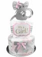  Elephant - "It's a Girl" Baby Shower Gift