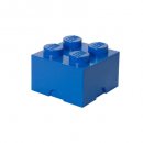 lego storage container brick 4 blue
