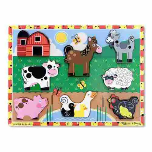 9 Month Old Toys Melissa Doug Wooden Puzzle 