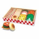 Wooden Sandwich-Making Set play food set