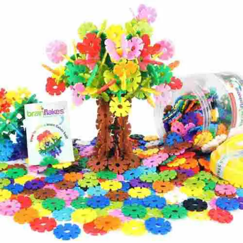 viahart brain flakes 500 piece adhd toy