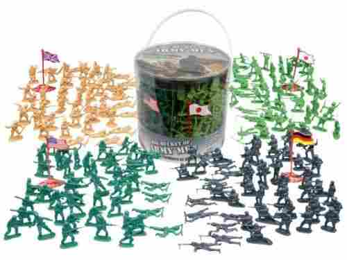 6. WWII - Big Bucket of Army Men