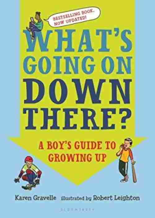 what's going on down there puberty book for boys cover