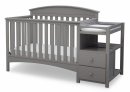 delta children abby crib with changing table