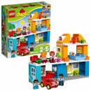 my town family house lego duplo set