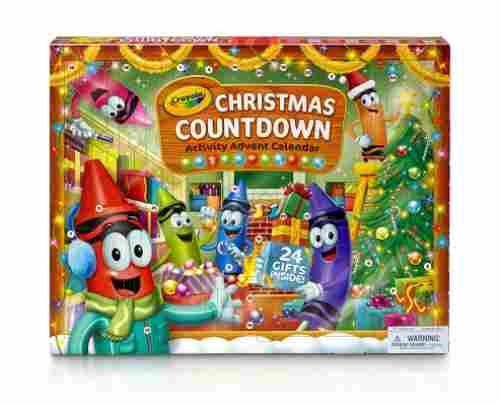 Crayola Christmas Countdown Activity