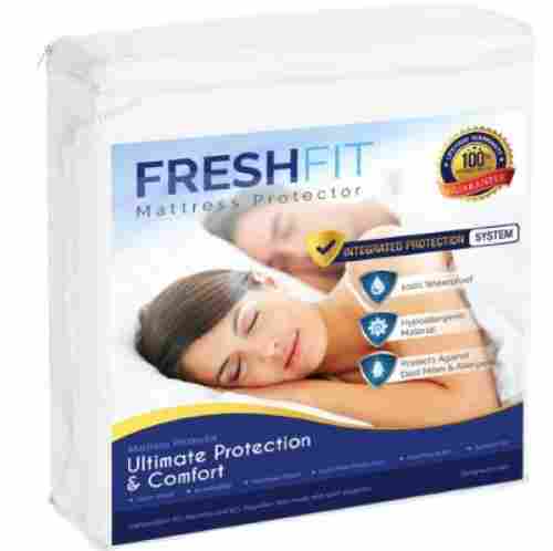 freshfit hypoallergenic mattress protector for kids noiseless