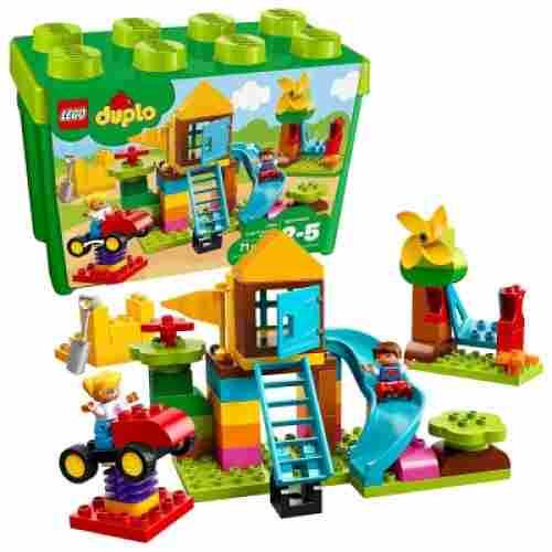 large playground brick box lego duplo set