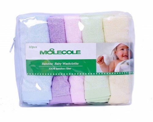 moolecole bamboo baby washcloths pack