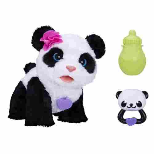 pom pom baby panda furreal friend