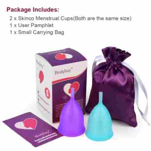 bodybay super guarantee menstrual cup pack