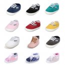 HLM canvas baby walking shoes colors