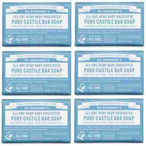 dr. bronner's baby soap pure-castile 6 pack