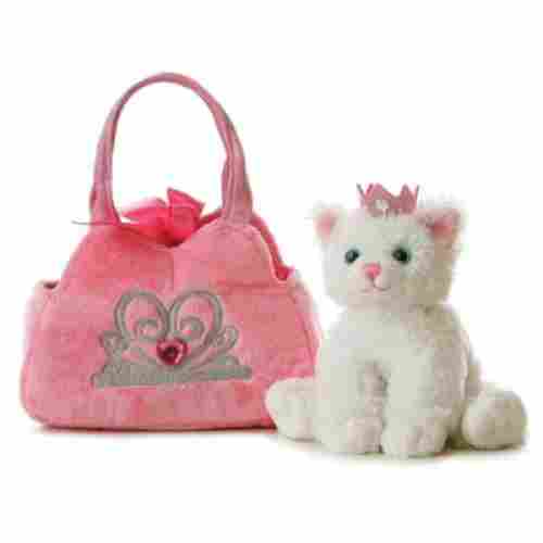 Aurora Plush Princess Kitten Purse