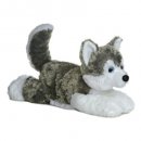 shadow siberian husky stuffed animal