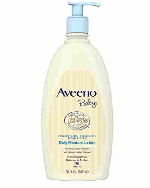 aveeno daily moisture baby lotion bottle