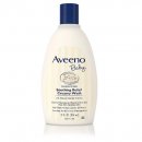 aveeno baby soothing relief creamy baby wash for eczema display
