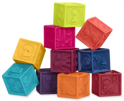 B. Toys One Two Squeeze Blocks