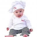 Baby Chef 3-Piece Layette by Baby Aspen