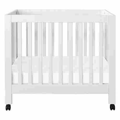 babyletto origami mini with wheels portable cribs display