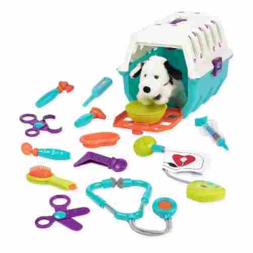 dalmatian vet kids doctors kit pieces