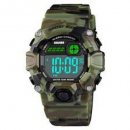boys camouflage LED sports watch for kids front