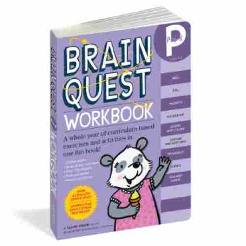 brain quest workbook educational book cover