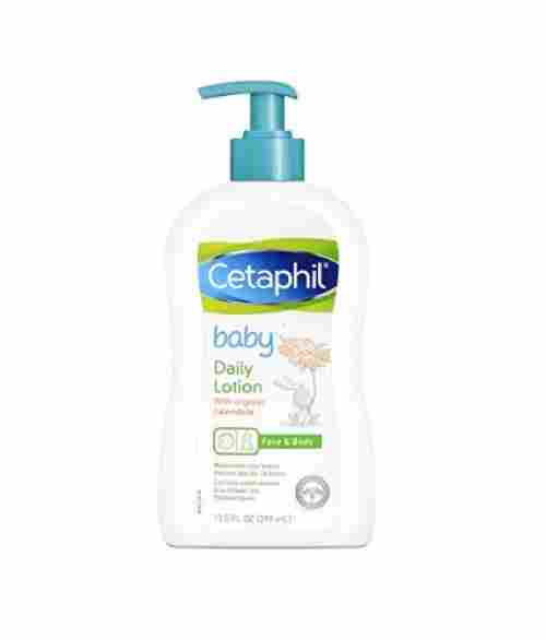 cetaphil organic calendula baby lotion bottle