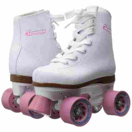 chicago girls rink roller skates for kids white