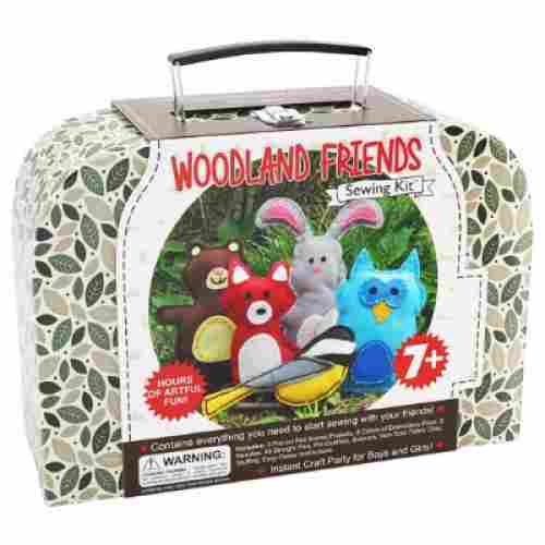 craftster's sewing kits woodland art and craft sets for kids box