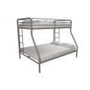 DHP twin-over-full metal frame bunk and loft bed for kids