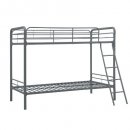 DHP twin-over-twin metal bunk and loft beds for kids