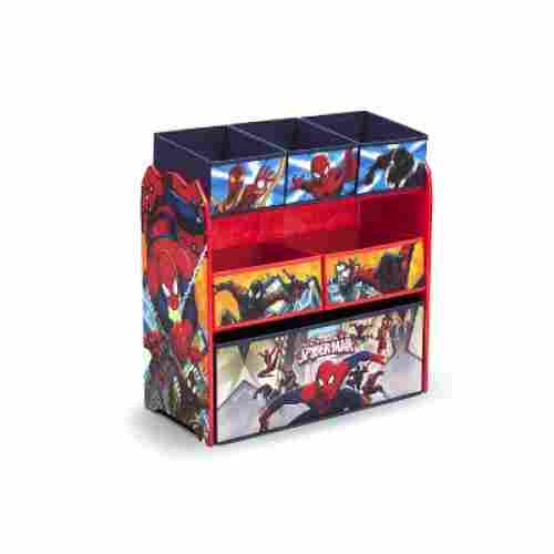 Spiderman Multi-Bin Toy Organizer