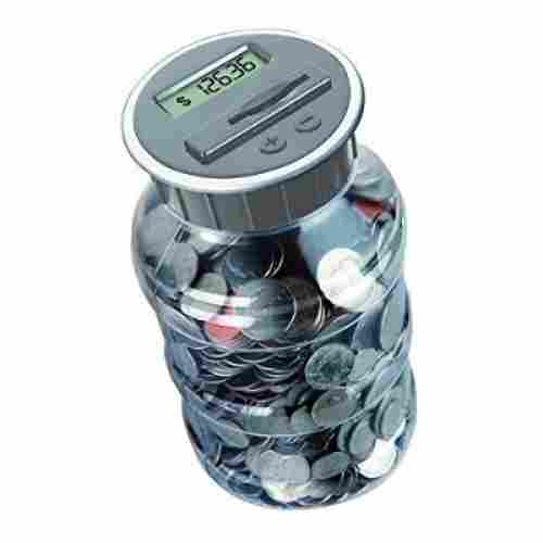 Digital Coin Savings Jar by DE