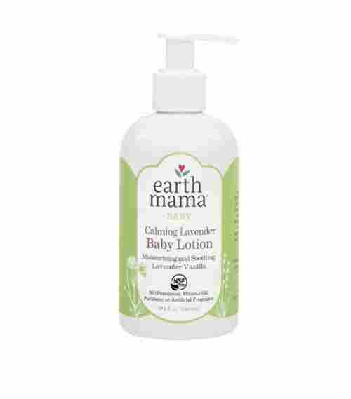 earth mama lavender baby lotion bottle