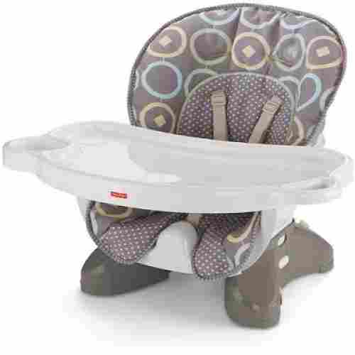 fisher-price spacesaver booster seat & high chair for tables multicolor