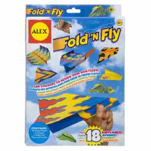 Fold N Fly Paper Airplanes Kit by ALEX Toys