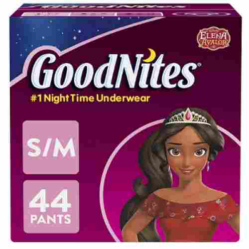 goodnites bedtime for girls overnight diapers pack