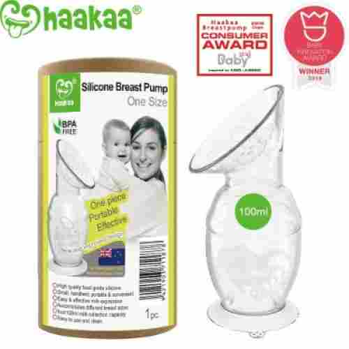 haakaa suction base 100% food grade breast pump for mums