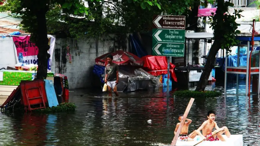 Hre are a few tips on helping children cope with natural disasters.