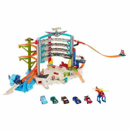 hot wheels 10 in 1 playset