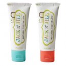 jack n' jill natural blueberry & strawberry toddler toothpaste