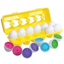kidzlane color matching egg set learning toys for kids and toddlers