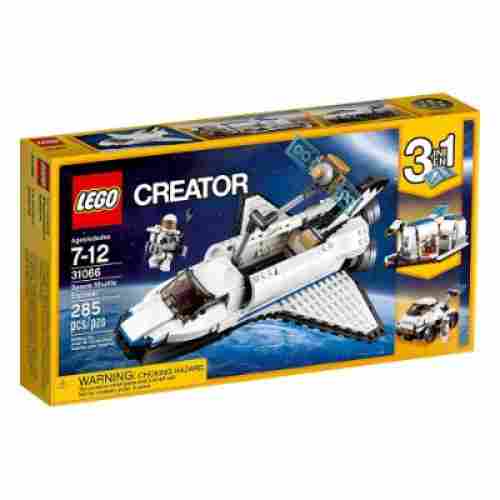 space shuttle explorer cool lego set for kids box