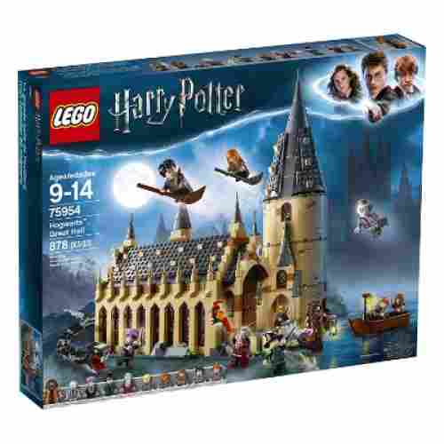 harry potter hogwarts great hall cool lego set for kids box