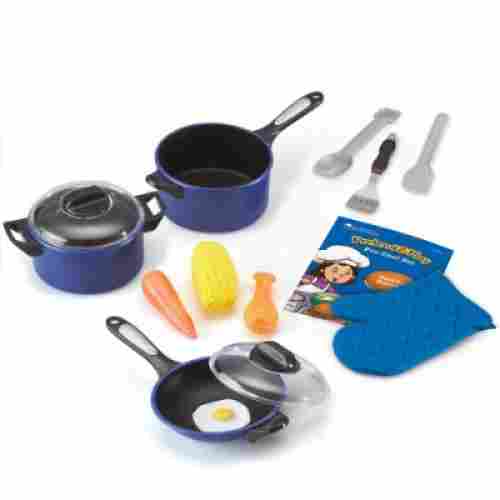 learning resources pro chef set pretend play toy for kids