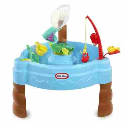 little tikes fish 'n splash water & sand table for kids and toddlers