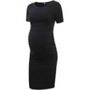  Liu & Qu Bodycon Ruched Side Dress