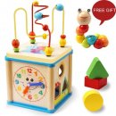 luaLua baby wooden activity cube