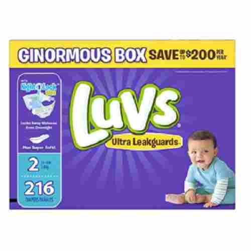 luvs ultra leakguards disposable overnight diapers pack